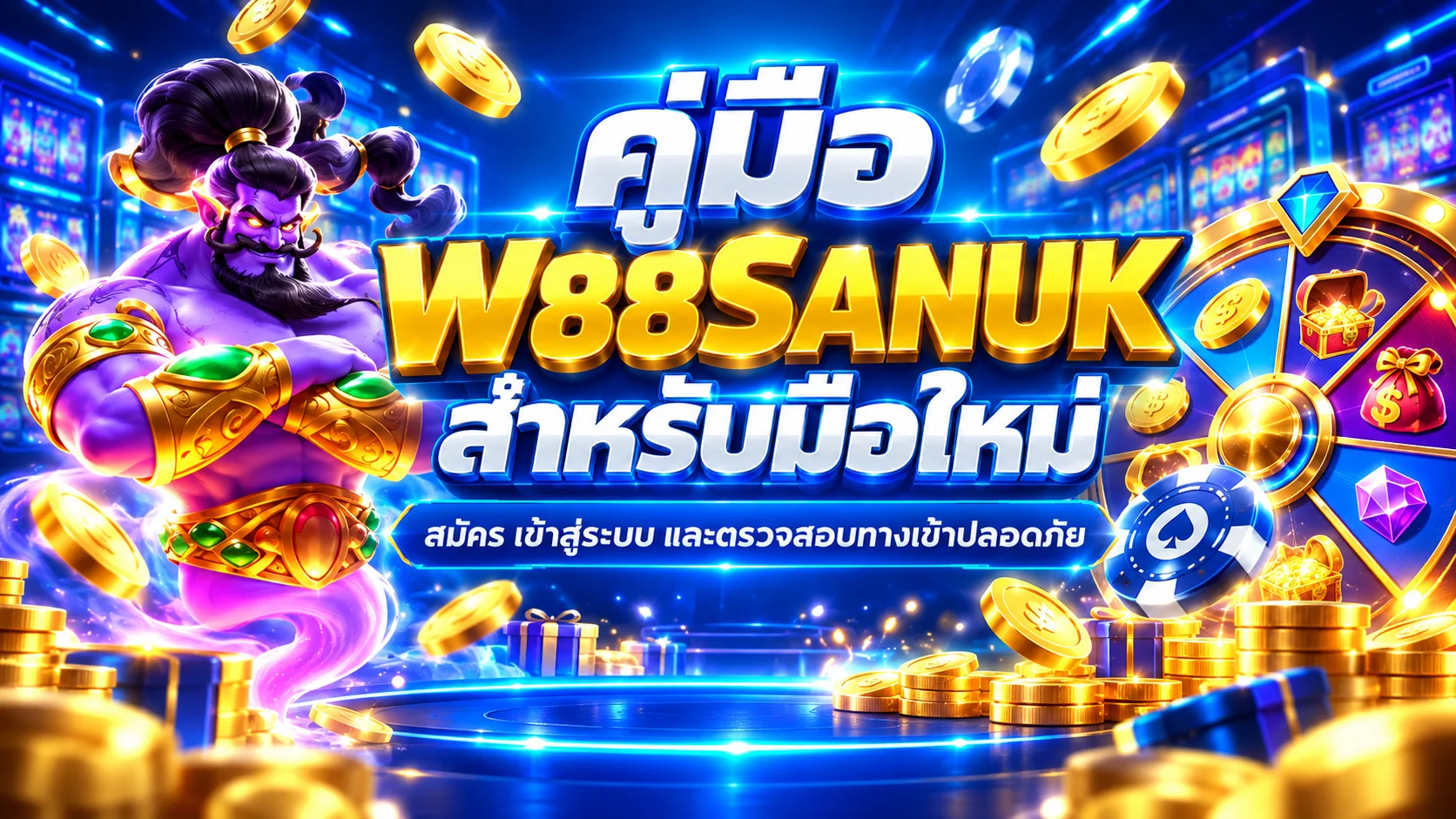 W88SANUK คู่มือสมัคร ล็อกอิน และทางเข้าปลอดภัย